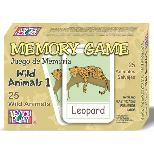 Memory Game Wild Animals 1